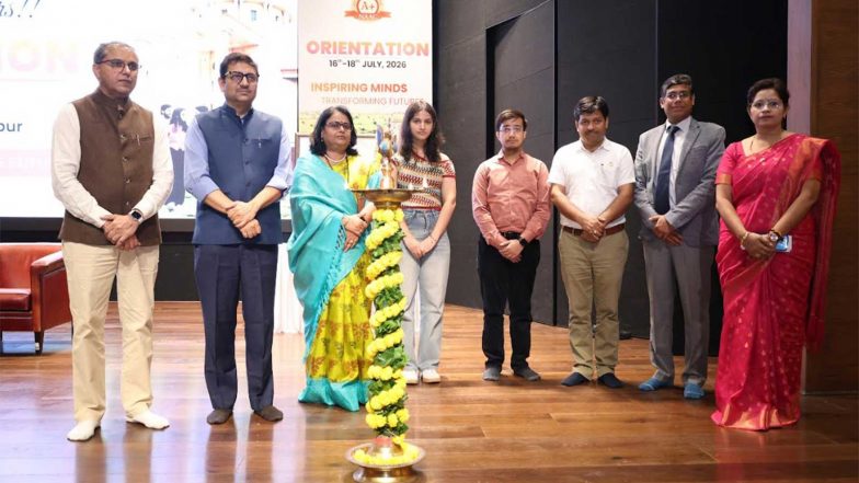 Business News | Manipal University Jaipur Kicks Off Three-Day Orientation with Grand Academic Celebration