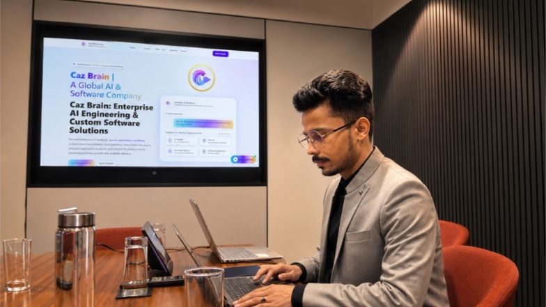 Business News | Vishwanand Srivastava, Founder & CEO of Caz Brain Group, Strengthens Caz Legal AI to Build AI-Enabled Legal Professionals