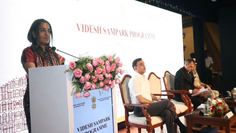 World News | MEA Organises Videsh Sampark Programme in Collaboration with Rajasthan Govt