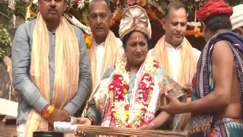 India News | Delhi CM Rekha Gupta Participates in Lord Jagannath Rath Yatra in Rohini Sector 24; Ministers Hail Celebration of Sanatan Traditions