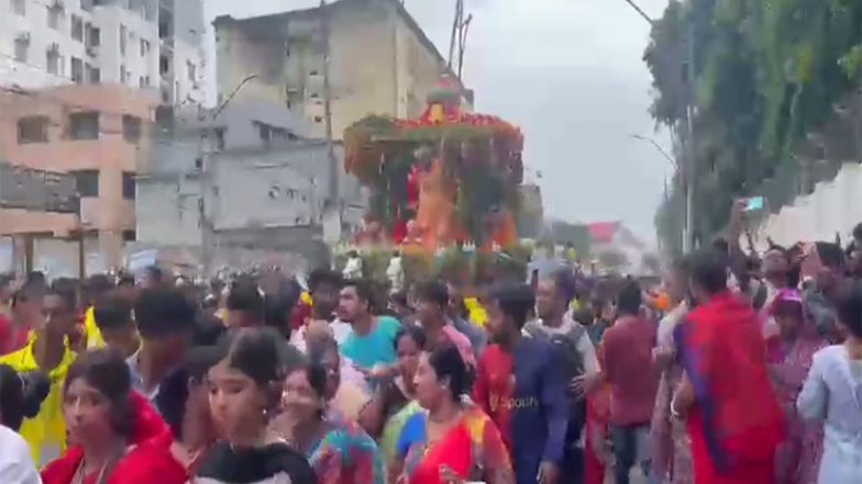 World News | Millions of Devotees Join in Joyful Celebration as ISKCON Bangladesh Hosts Massive Rath Yatra Festival