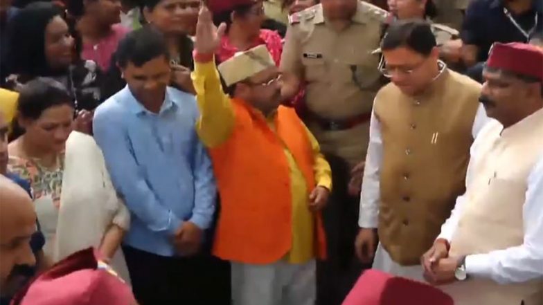 India News | Uttarakhand CM Pushkar Singh Dhami Participates in 'Harela Festival' in Dehradun