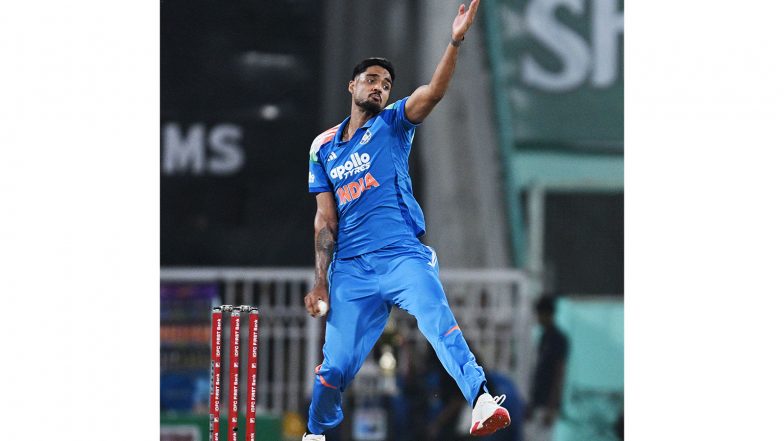 Sports News | India Pacer Gurnoor Brar Warned for ICC Code of Conduct Breach During 1st ODI Vs England