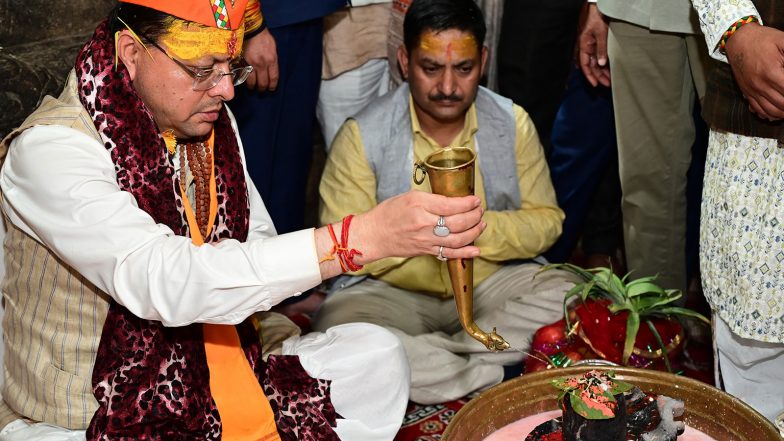 India News | Uttarakhand CM Dhami Inaugurates Annual Shravani Fair at Jageshwar Dham