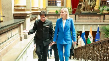Business News | Piyush Goyal Discusses Trade, Investment, India-EU FTA with Finland Ministers