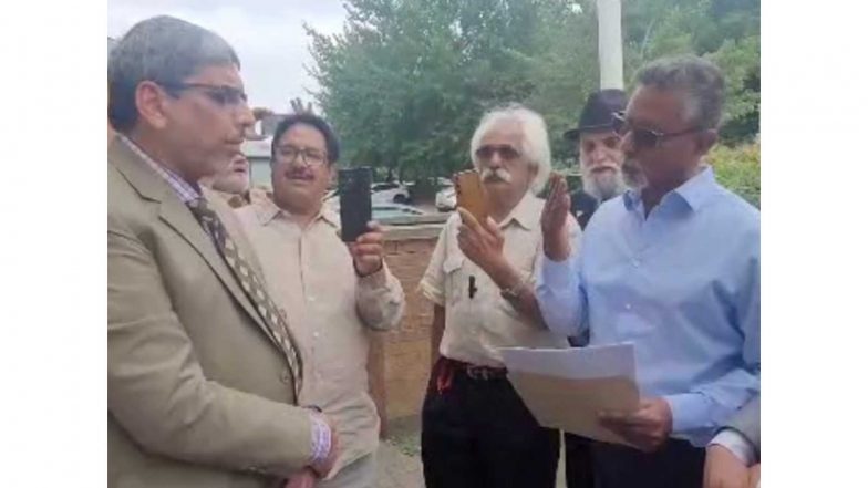World News | Kashmiri Diaspora Held Anti-Pakistan Protest Outside Pakistan Consulate in Bradford