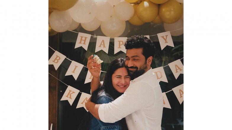 Entertainment News | Vicky Kaushal Shares Adorable Photo with Katrina Kaif from Her Birthday Celebration
