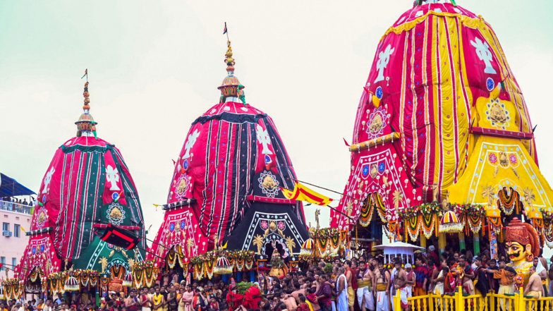 India News | 8-9 Lakh Devotees Join Puri Rath Yatra as Rituals Conclude Smoothly, Govt Clarifies on 2 Deaths