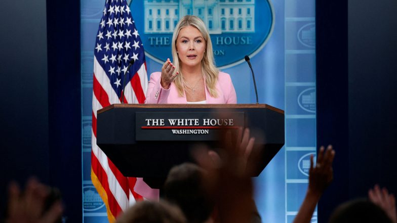 World News | Hormuz Open for Ships Not Travelling to or from Iranian Ports, US Navy Ensuring Transit: White House