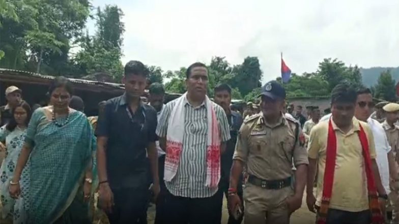 India News | Assam Forest Minister Jayanta Mallabaruah Reviews Situation at Behali Reserve Forest and Orders Strict Action