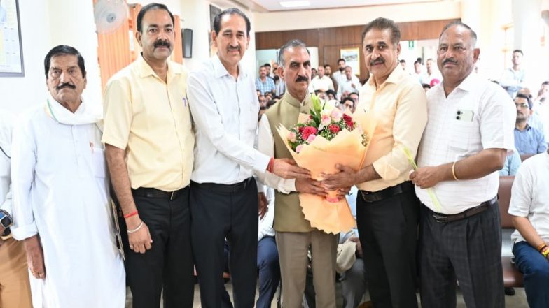 India News | Himachal CM Sukhu Reiterates Commitment to Balanced, Inclusive Development; Highlights Reforms in Health, Education