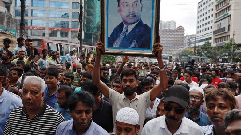 World News | Bangladesh: DB Hands over Fugitive Retd Major Muzaffar Hossain, Accused in Former President Rahman Murder Case, to Army