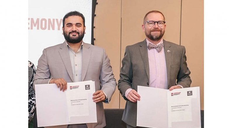 Business News | Chandigarh University Uttar Pradesh Signs MoUs with 36 Top Global Universities; to Provide Global Exposure for Students