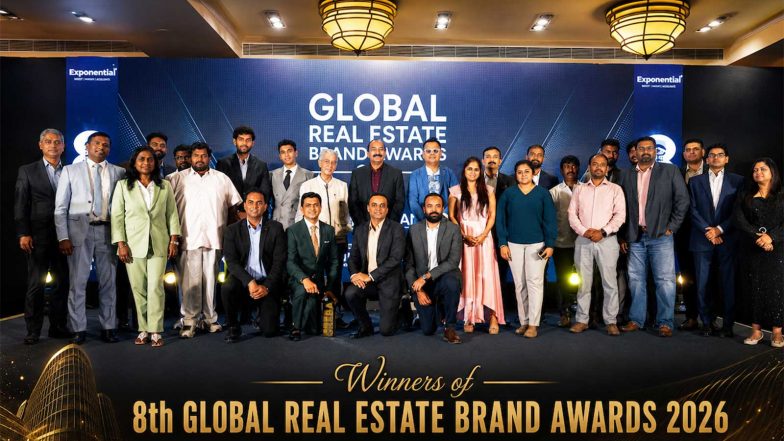Business News | 8th Global Real Estate Brand Awards: Industry Stalwarts Convene in Bengaluru to Celebrate Innovation and Leadership
