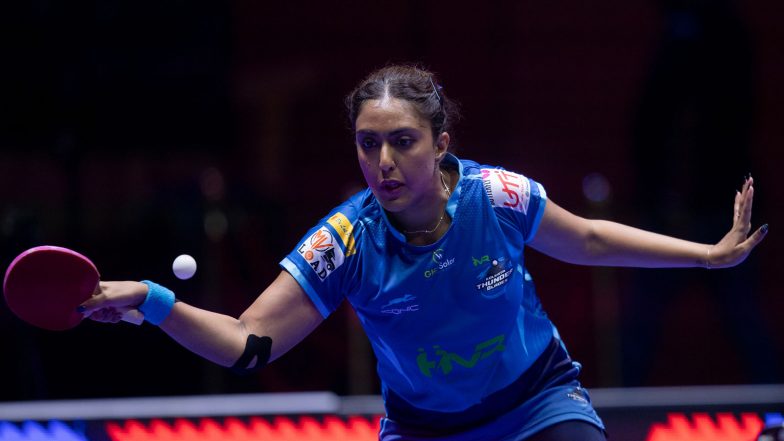 Sports News | UTT Season 7: Ayhika Hands Sofia Polcanova First Defeat as HVR Kolkata ThunderBlades Beat Ahmedabad APL Pipers 9-6