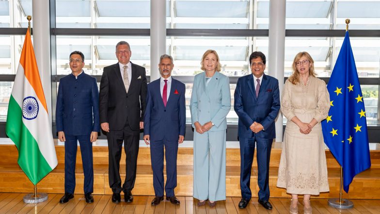 World News | India-EU Trade and Technology Council Ministerial Meeting Highlights Progress on FTA and Supply Chain Resilience