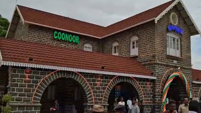 India News | TN: Coonoor Railway Station Redeveloped Under Amrit Bharat at Rs 12.18 Cr