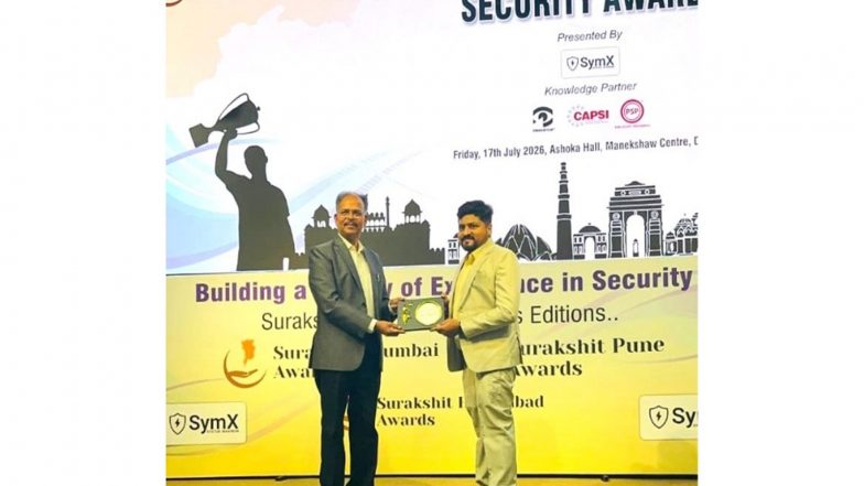 Business News | CASK Honoured at Surakshit Awards 2026 for Advancing AI-Powered Cybersecurity Preparedness