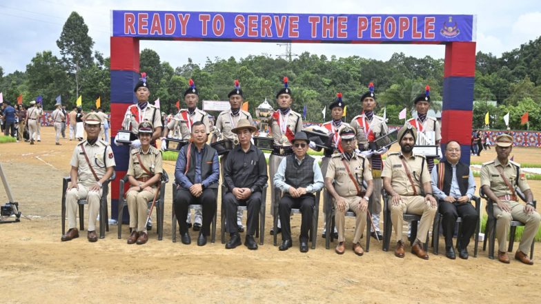 India News | Mizoram CM Attends Passing-out Parade of 275 Police Recruits; Emphasises Integrity and Equality