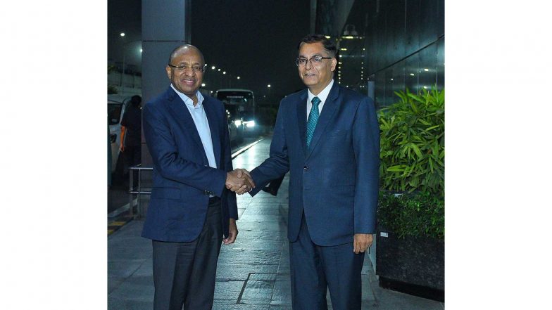 World News | Zanzibar President Ali Mwinyi Arrives in New Delhi on Four-day Official Visit