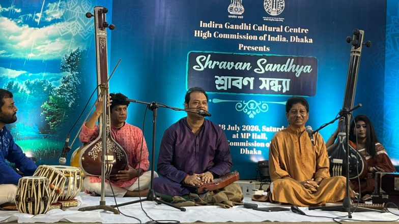 World News | Indian High Commission's IGCC in Dhaka Hosts 'Shravan Sandhya' Monsoon Musical Evening, Celebrating Shared Cultural Heritage