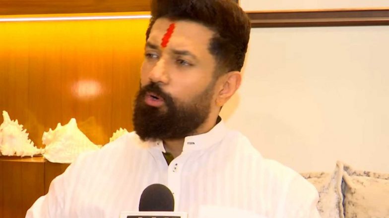 India News | Opposition Has Lost Ground, Now Using Wangchuk as Face: Chirag Paswan