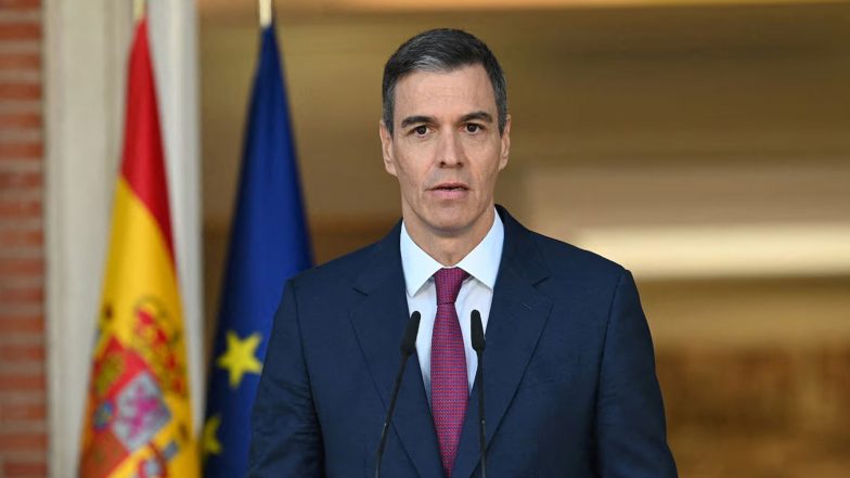 World News | Spanish PM Pedro Sanchez to Attend FIFA World Cup Final Alongside Trump