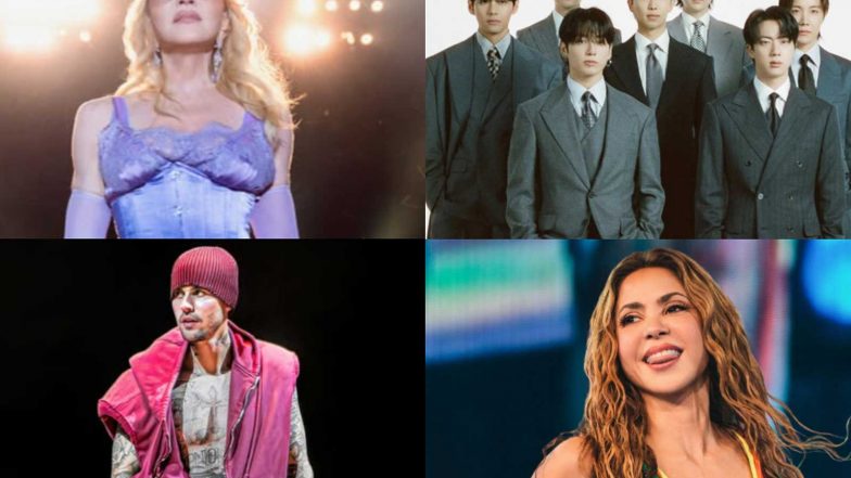 Entertainment News | FIFA World Cup 2026 Final: Madonna, Shakira, Justin Bieber and BTS to Headline Historic Halftime Show