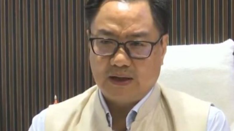 India News | Govt Ready to Hear Opposition, Expects Same in Return: Kiren Rijiju Ahead of All-party Meeting Before Monsoon Session