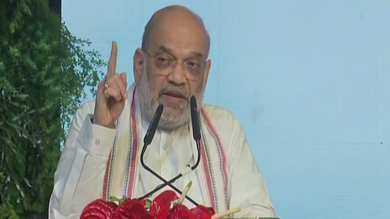 India News | Amit Shah Reviews J&K Flood Situation; Coordinates Relief with LG Manoj Sinha, CM Omar Abdullah