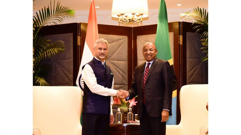 World News | Jaishankar Meets Zanzibar President; Resolves to Expand Bilateral AI, Tech, Education Ties