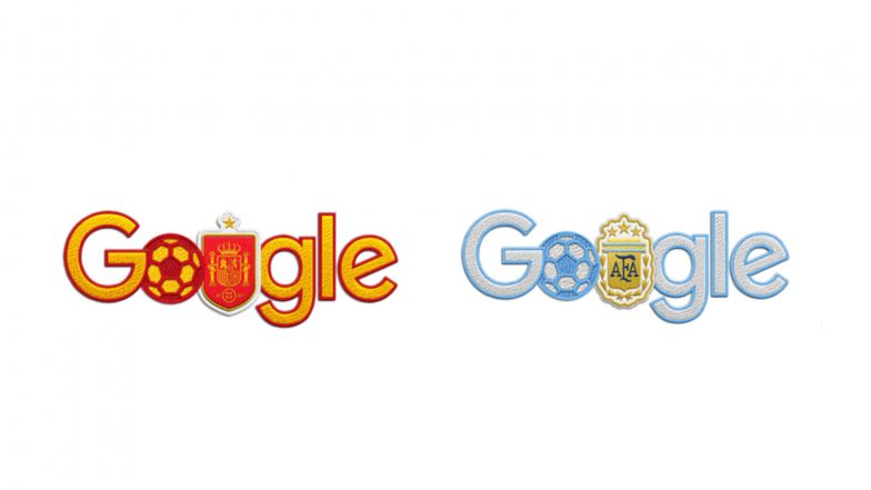 Tech News | 2026 FIFA World Cup Final: Google Launches Interactive Doodle for Argentina Vs Spain Clash