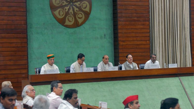 India News | 58 Leaders from 40 Political Parties Attended All-Party Meeting Ahead of Parliament's Monsoon Session