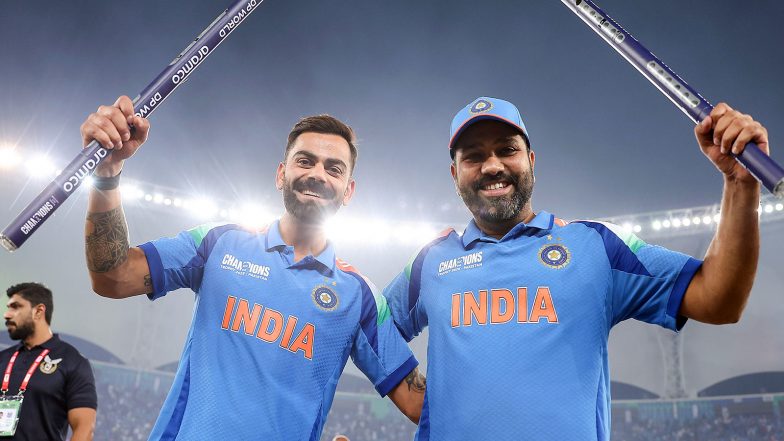 Sports News | Rohit Sharma, Virat Kohli Become First Indian Pair to Feature in 400 International Matches Together