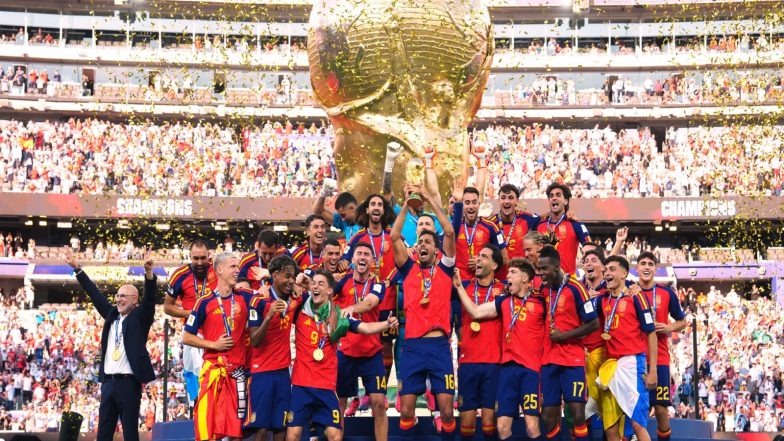 Sports News | FIFA World Cup 2026: Tennis Stars' Alcaraz, Nadal Celebrate Spain's Second WC Title