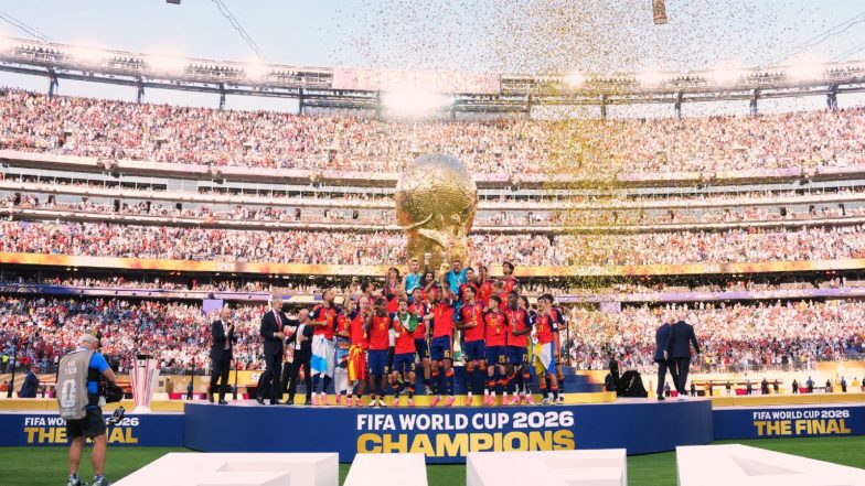 Sports News | FIFA World Cup 2026: Mexico President Sheinbaum Congratulates Spain, Hails Tri-nation Hosting