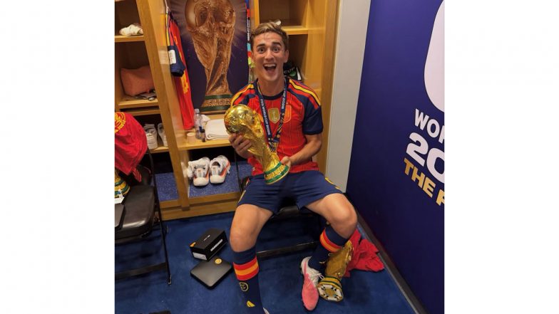 Sports News | 'I'm Still Dreaming': Gavi Celebrates as Spain Lift Second FIFA World Cup Title