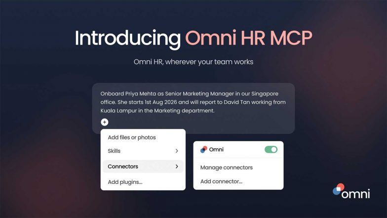 Business News | Omni HR Launches Native MCP Integration, Connecting AI Assistants to Live HR Data