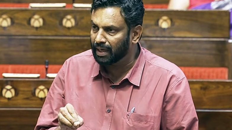 India News | CPI MP Sandosh Kumar Seeks Rajya Sabha Debate on NEET Irregularities, Pradhan's Resignation
