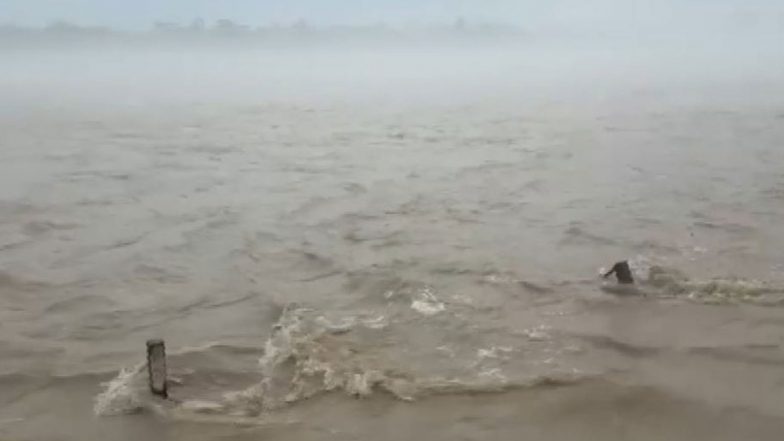 India News | Char Dham Yatra Put on Hold as Heavy Rain Raises River Levels and Landslide Risk Across Uttarakhand