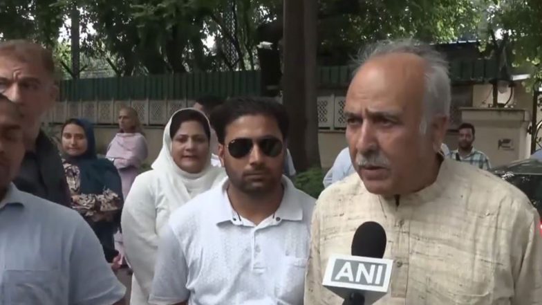 India News | National Conference Leadership Holds Protest in New Delhi; Demands Statehood for J&K