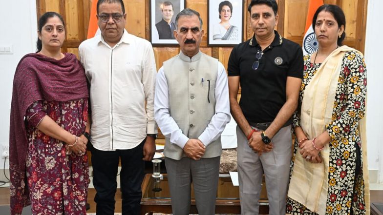 India News | Himachal: Family of Deceased Seafarer Aditya Sharma Urges CM Sukhu to Press Centre for Action