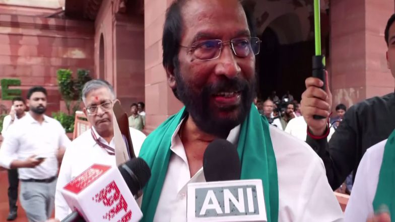 India News | DMK MP Tiruchi Siva Says Mekedatu Project Threatens Tamil Nadu Farmers, Calls for Discussion in Parliament