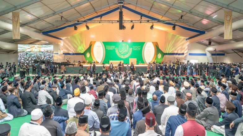 World News | Over 50,000 Expected at UK's 60th Ahmadiyya Jalsa Salana for Peace