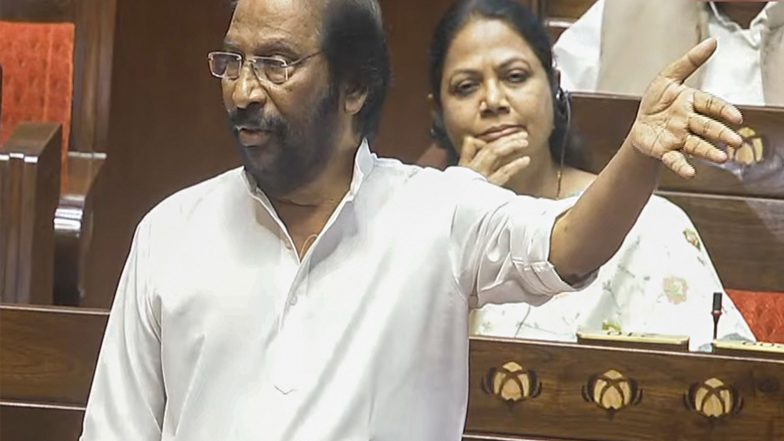 India News | DMK MP Tiruchi Siva Moves Rule 267 Notice in RS over Mekedatu Reservoir Project