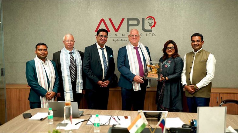 Business News | High-Level Russian Technology Delegation Visits AVPL Drone City, Haryana