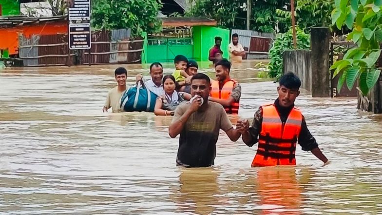 India News | Assam: NF Railway Deploys Additional Special Trains for Passengers Stranded Due to Floods