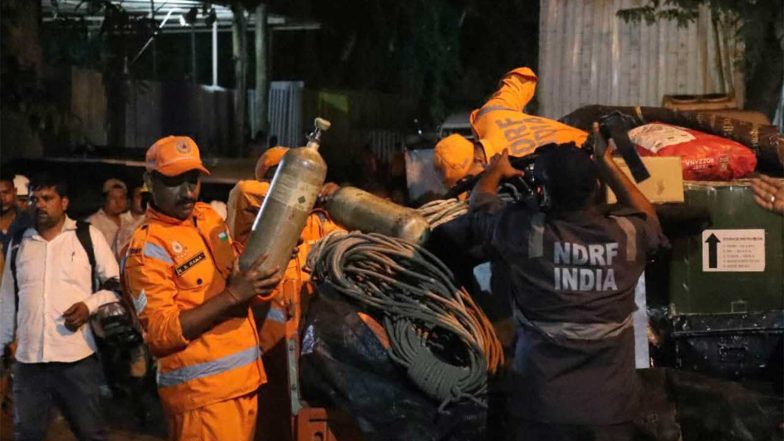 India News | Amit Shah Speaks to Sikkim CM, Assures All Assistance After Namchi Tunnel Landslide