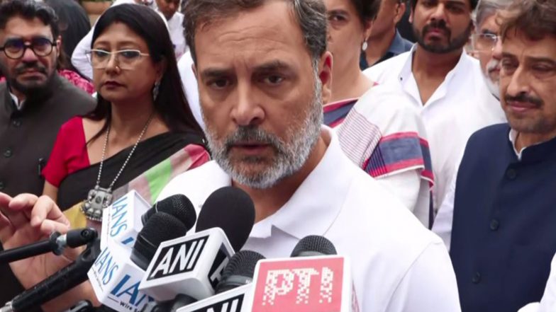India News | Rahul Gandhi Says Examination System 'hollowed out by Termites', Slams Police Action During CJP Protest