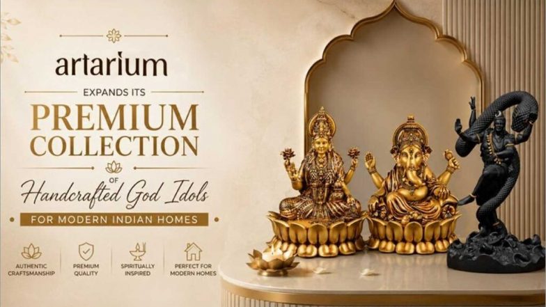 Business News | Artarium Expands Its Premium Collection of Handcrafted God Idols for Modern Indian Homes